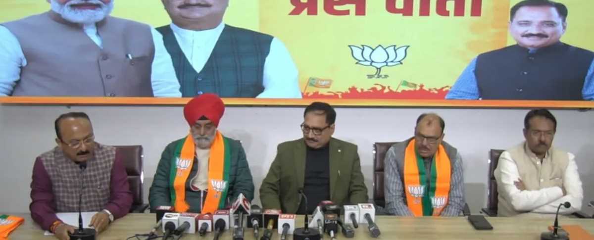 भाजपा ज्वाइन करने के बाद पूर्व विधायक सुखबीर सिंह ने कहा, केजरीवाल ने पंजाबियों के लिए कुछ नहीं किया